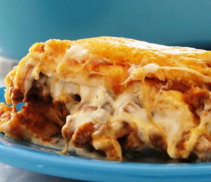 Easy baked burrito casserole