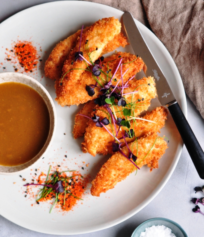 Chicken katsu curry.