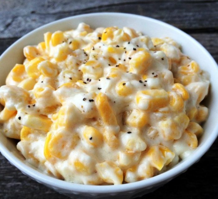 Crock pot cream corn recipe