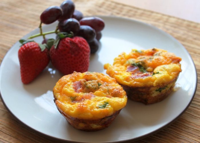 Breakfast casserole muffins