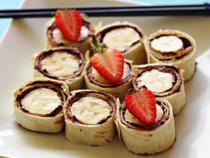  Delicious nutella and banana fruity snacks 