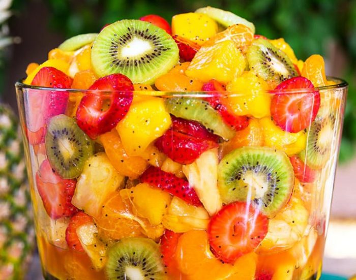 The best ever tropical fruit salad