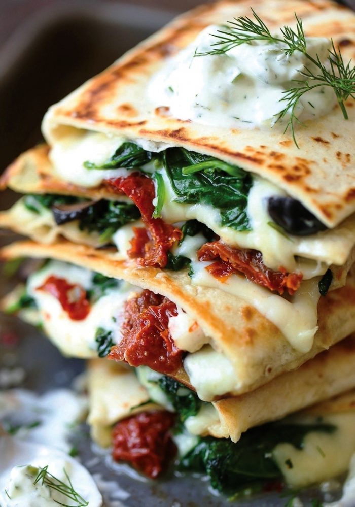 Cheesy quesadilla