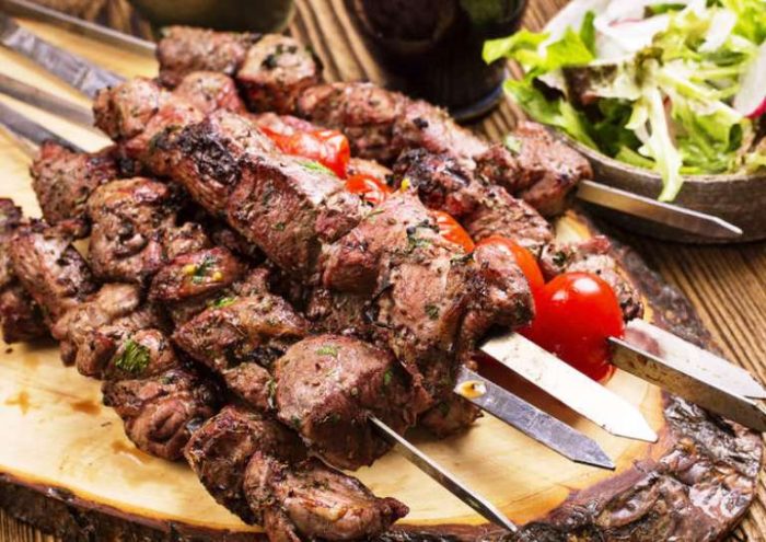 Amazing greek lamb souvlaki recipe