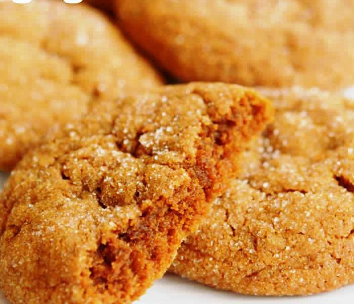 These gingerbread cookies are soft and full of all your favorite gingerbread flavors! Rolled in a bit of sugar and baked to perfection these are one of our favorite cookie recipes!