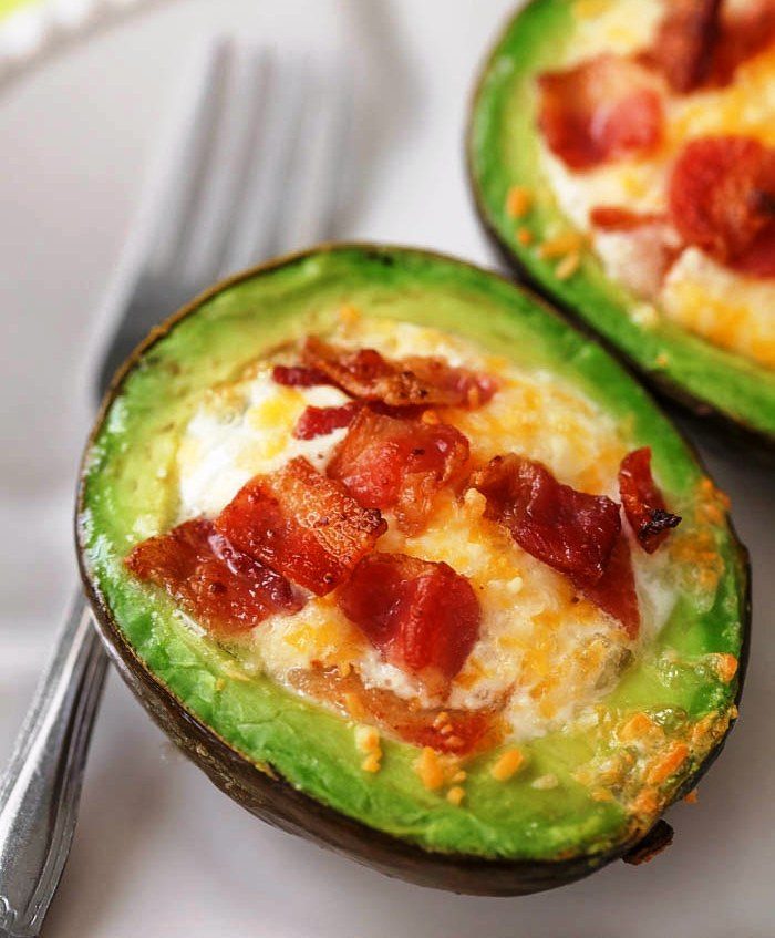 Avocado bacon and egg