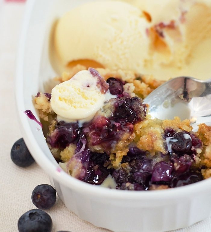 Blueberry dump cake recipe