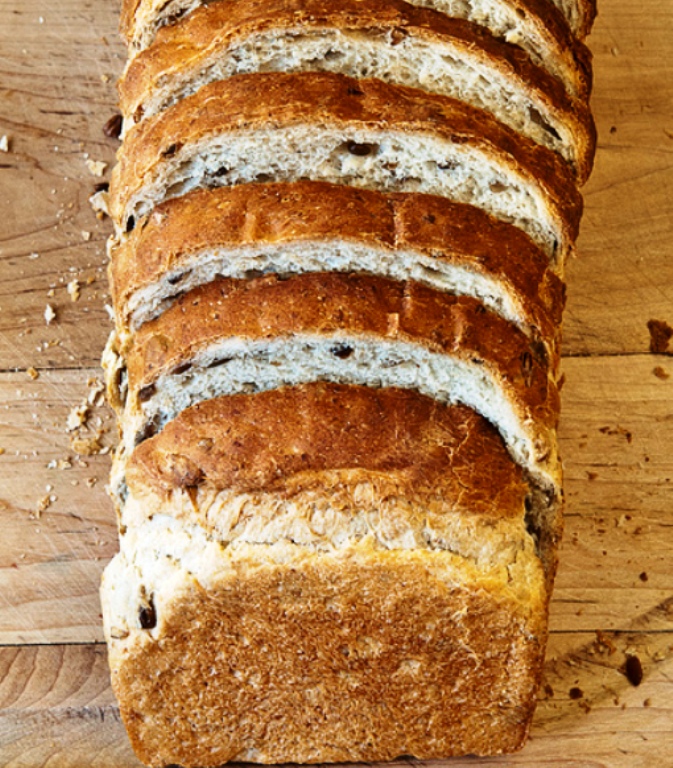 Oatmeal sunflower bread