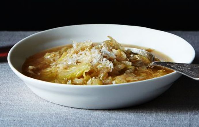 A technique for bringing out the hidden beauty in cabbage—and a soupy, risotto-ish cure for the end-of-winter blues.