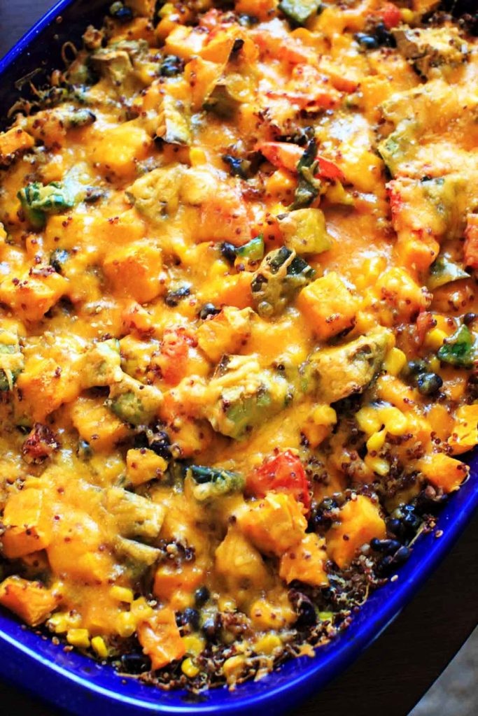 Butternut Squash Quinoa Casserole