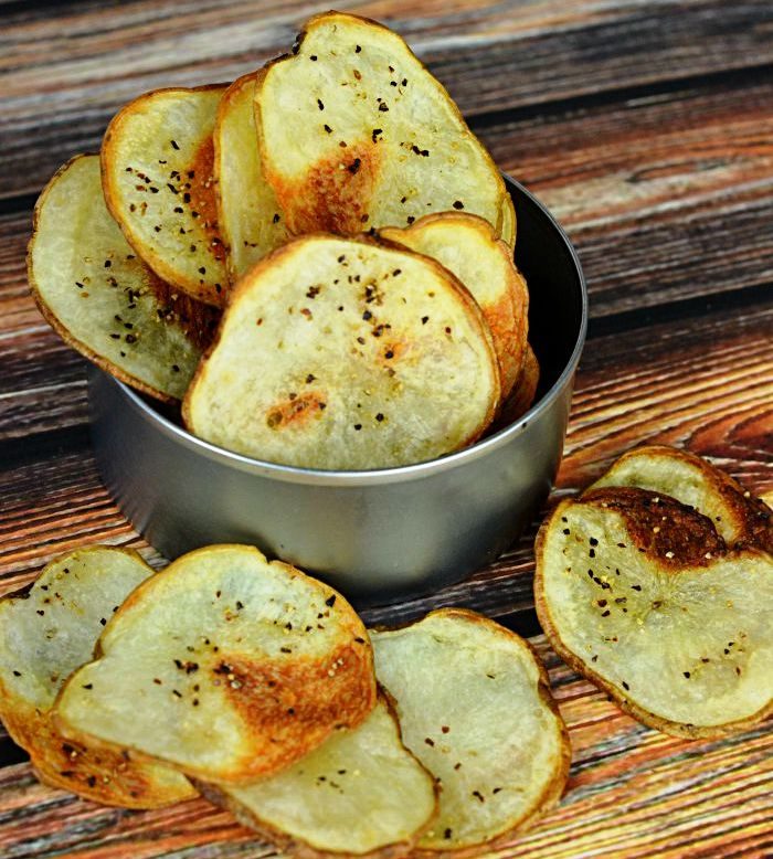 These easy to make chips are also better for you than the regular fried version.