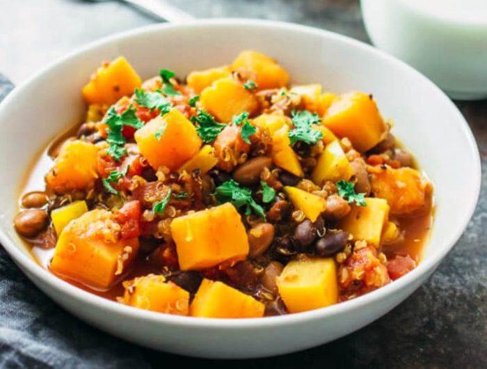 Butternut squash chili