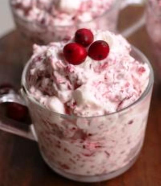 Cranberry fluff salad