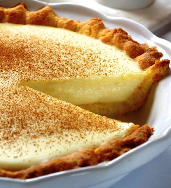 Milk tart. South African