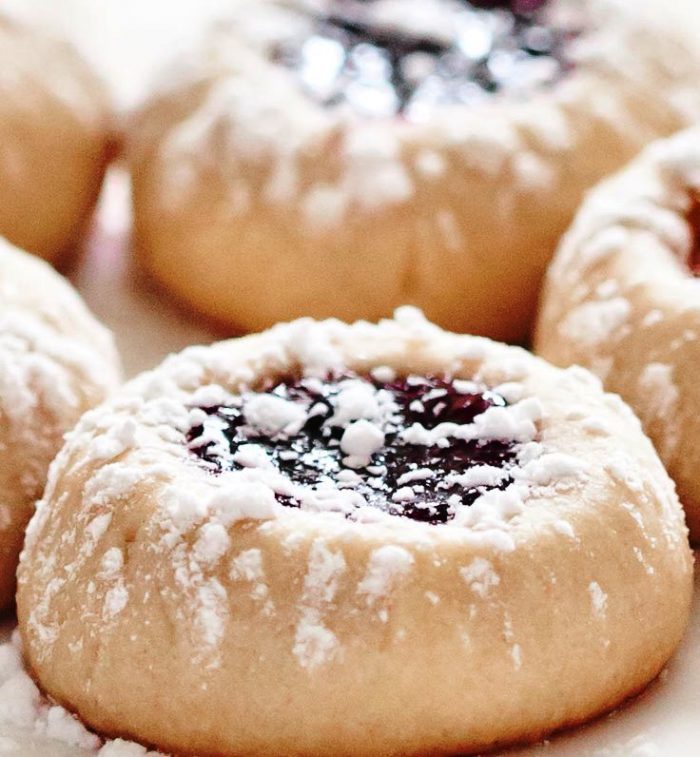 Buttery-jam-thumbprint-cookies