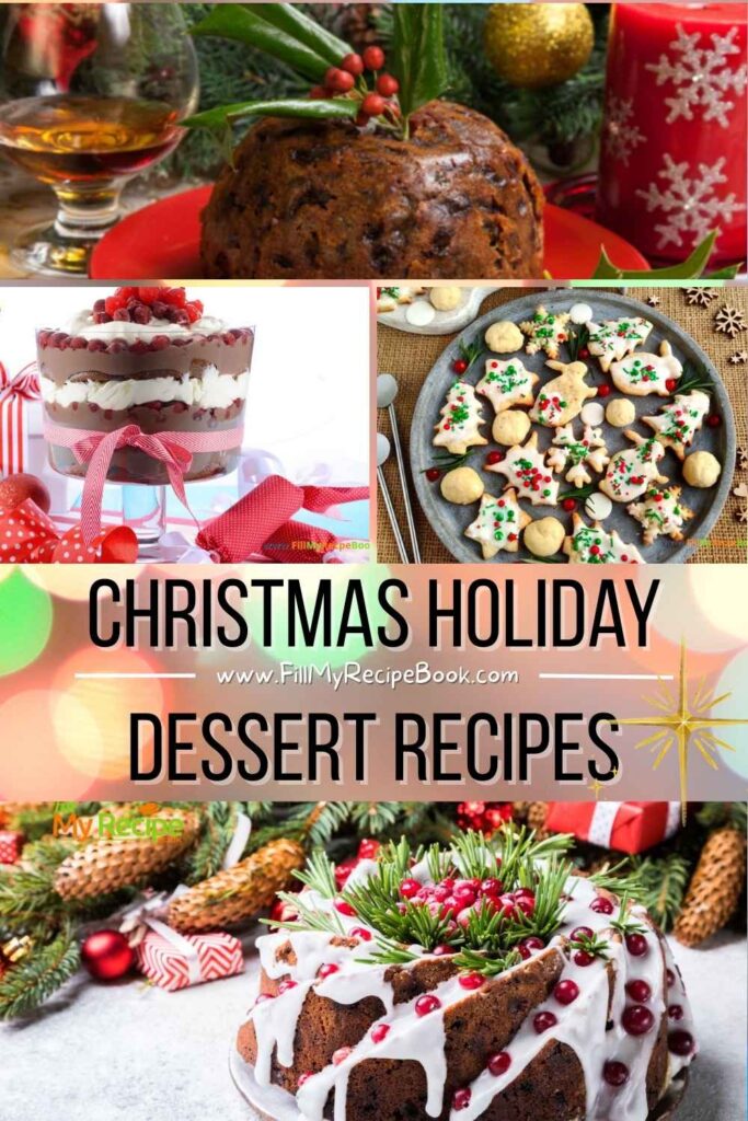 Delicious Christmas holiday dessert recipes featuring easy cakes, treats, and festive truffles perfect for celebrating the season.