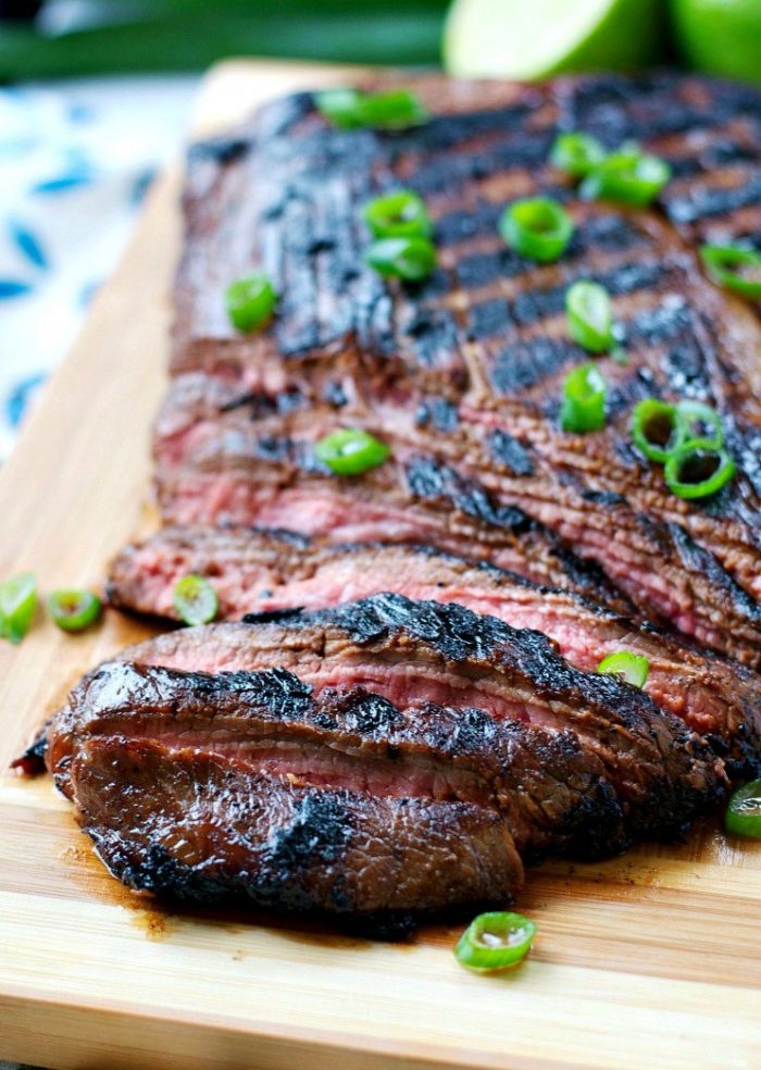 Mom’s easy marinated flank steak