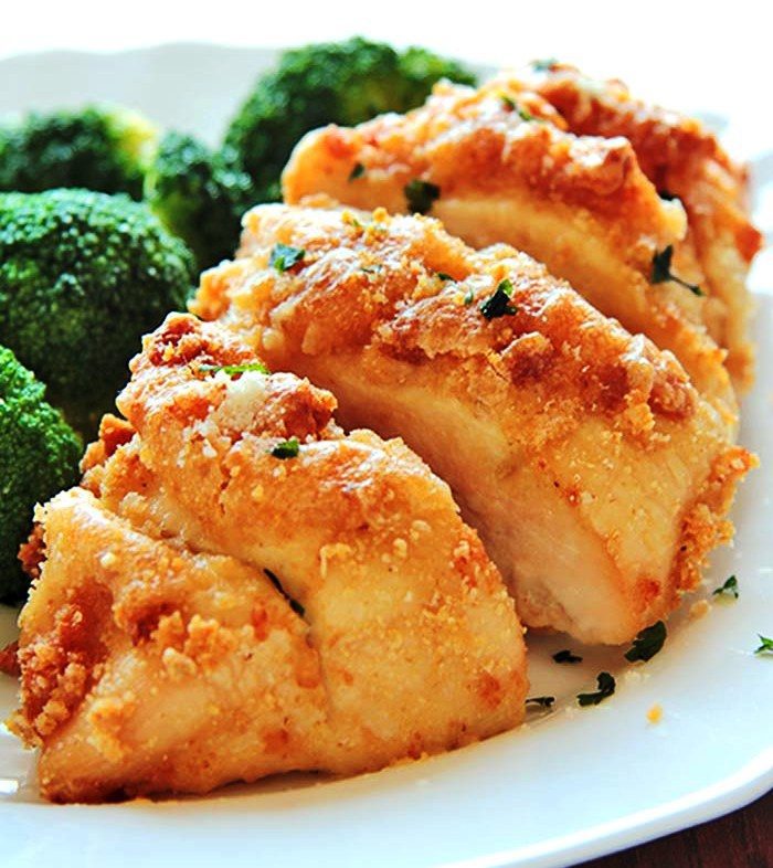 Baked garlic parmesan chicken