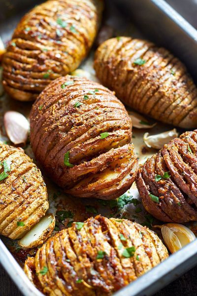 easy-hasselback-potatoes-recipe - Fill My Recipe Book