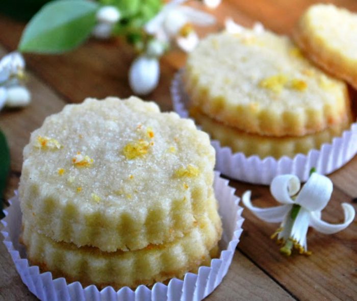 Orange-blossom-shortbread