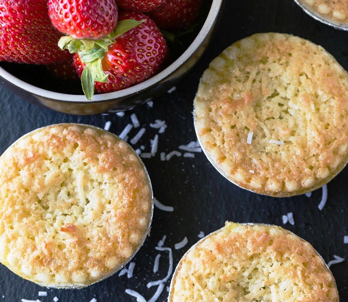 Strawberry-coconut-tarts