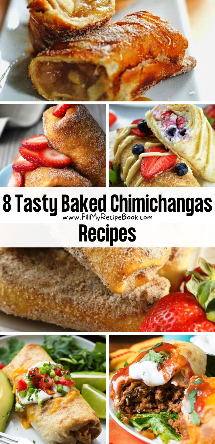 Baked Chimichangas - Easy Peasy Meals