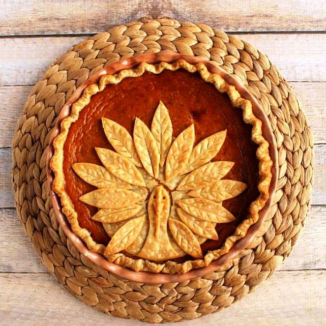 This adorable Turkey Crust Pumpkin Pie is easy to recreate and will amaze your family and friends this holiday season.