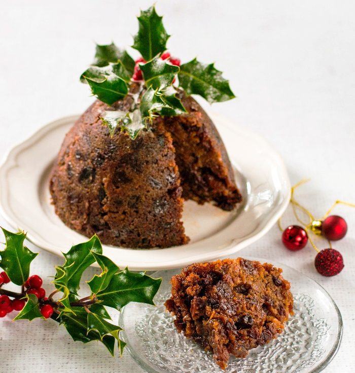 This vegan Christmas pudding is every bit as rich, moist and festive as its non-vegan original version - I bet you won't be able to tell the difference!