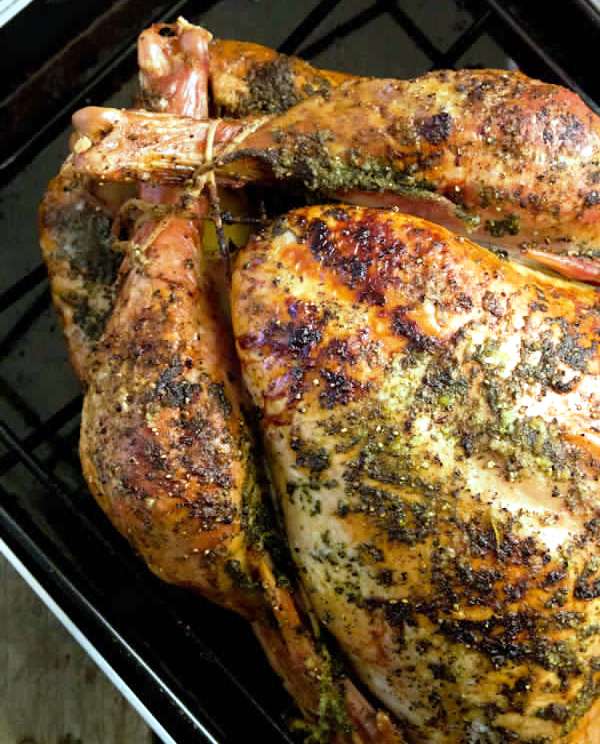  Citrus and herb roasted turkey