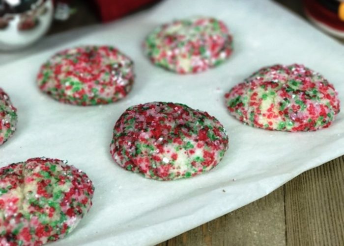 Make these Easy Ooey Gooey Christmas Cake Cookies for your next cookie exchange party.