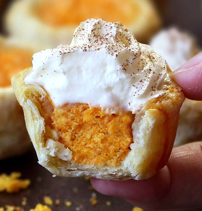 All the flavors of Homemade Pumpkin Pie packed into perfect portable fall dessert.