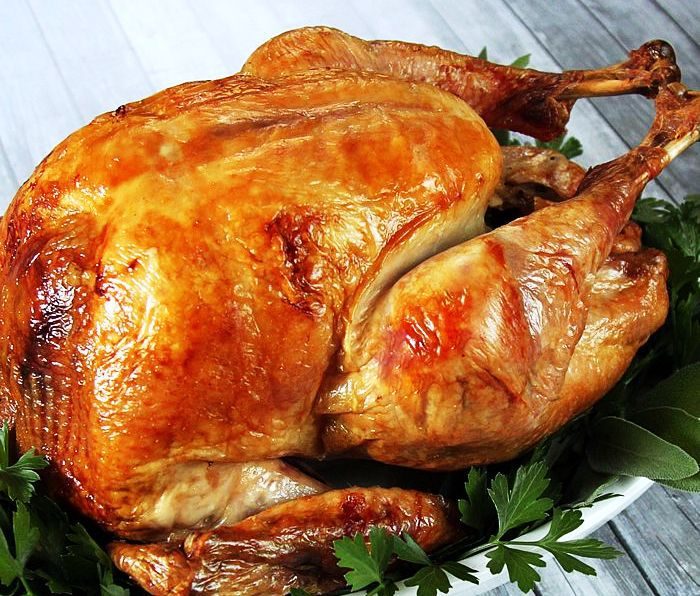 A juicy roast turkey recipe