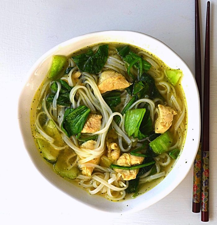 Asian noodle soup