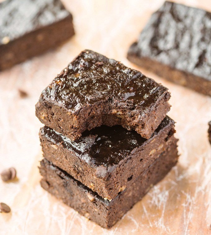  Three ingredient flourless brownies