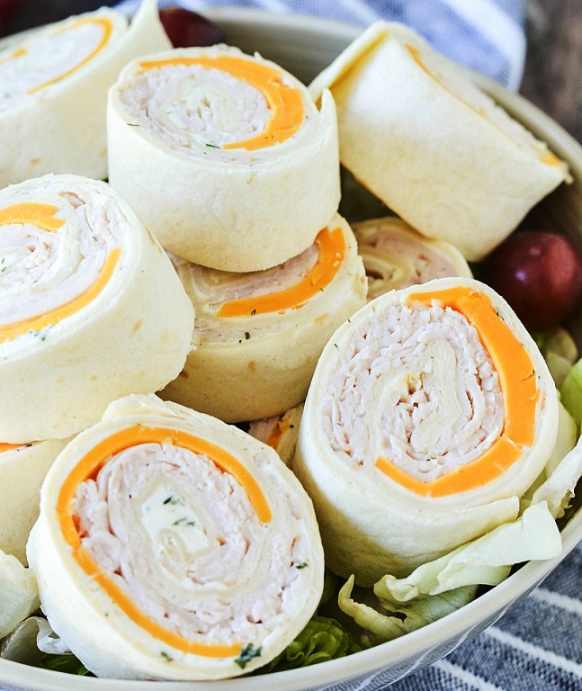 Turkey-cheddar-ranch-pinwheels