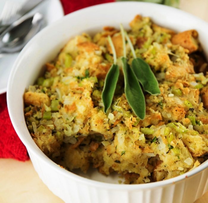 An easy Turkey Stuffing (or dressing, if you prefer) recipe that you will want on your table this year, and every year for Thanksgiving!