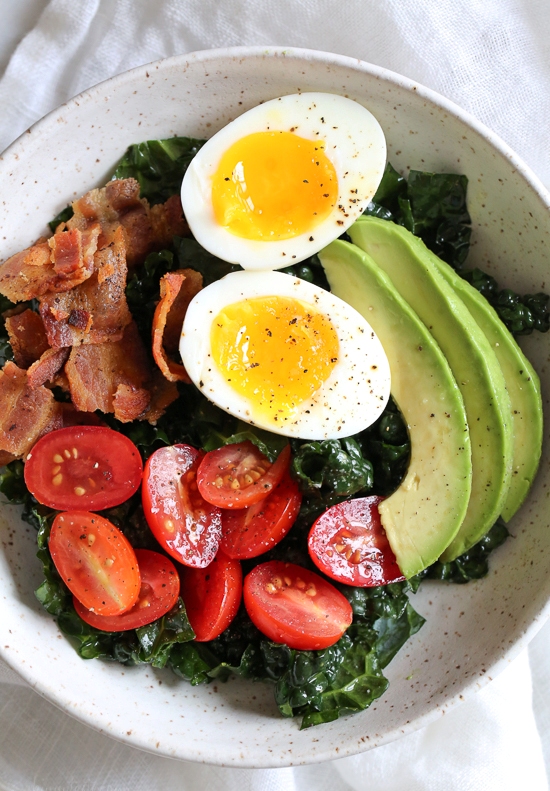 Breakfast blt salad