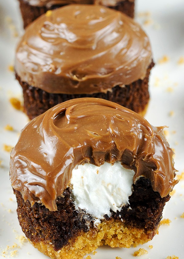  S’mores cupcakes 