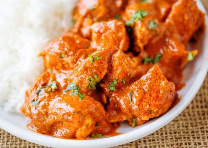 Slow cooker indian butter chicken