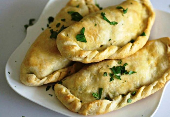 An Easy Curried Turkey Hand Pie with potatoes made in less than 30 minutes.