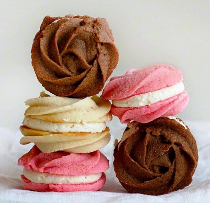 Rose-neapolitan-spritz-cookies