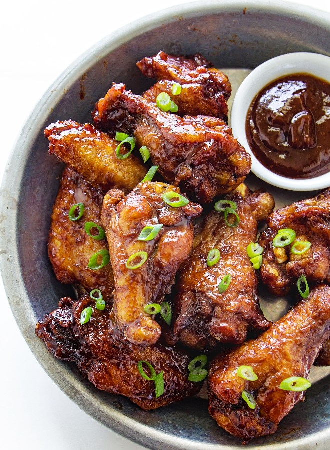 Bourbon-molasses-wings