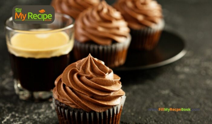 Chocolate and Espresso Cupcakes. Make these amazing tasty expresso filled chocolate cupcakes with buttercream icing and a hot cup of coffee. 