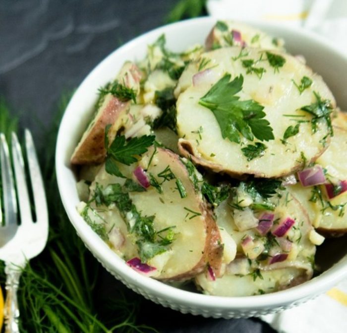 Lemon dill potato salad