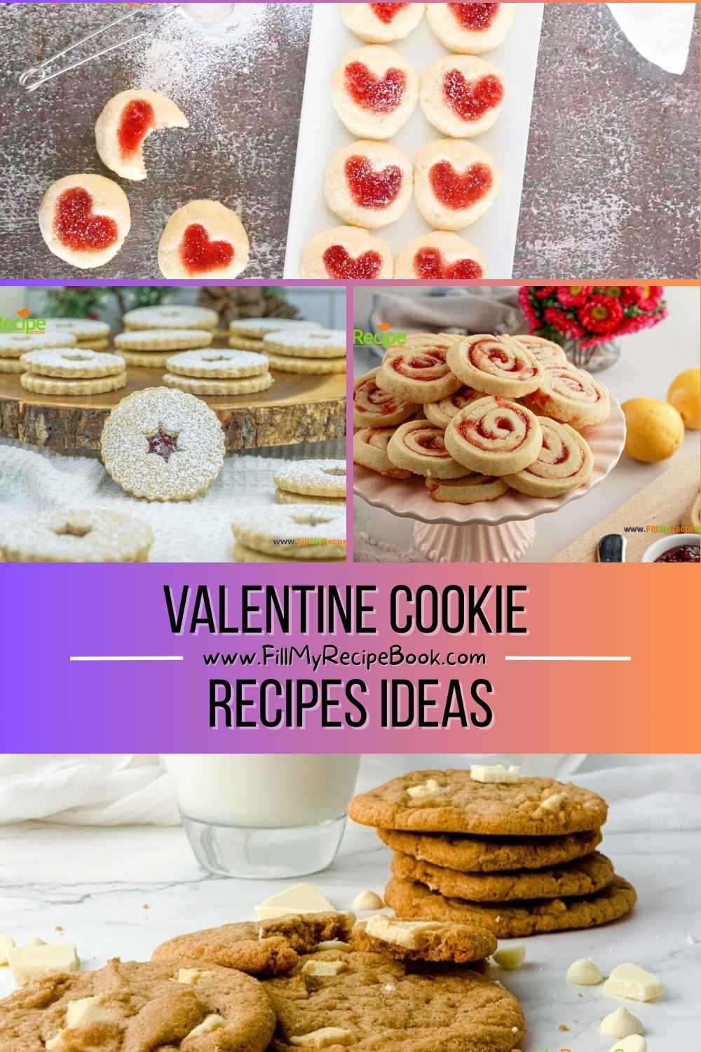 The best homemade Valentine cookie recipe ideas. Easy to decorate with icing or cut into heart-shaped biscuits, perfect for sharing with loved ones.