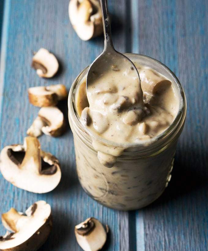 Cream of mushroom soup [gluten-free]