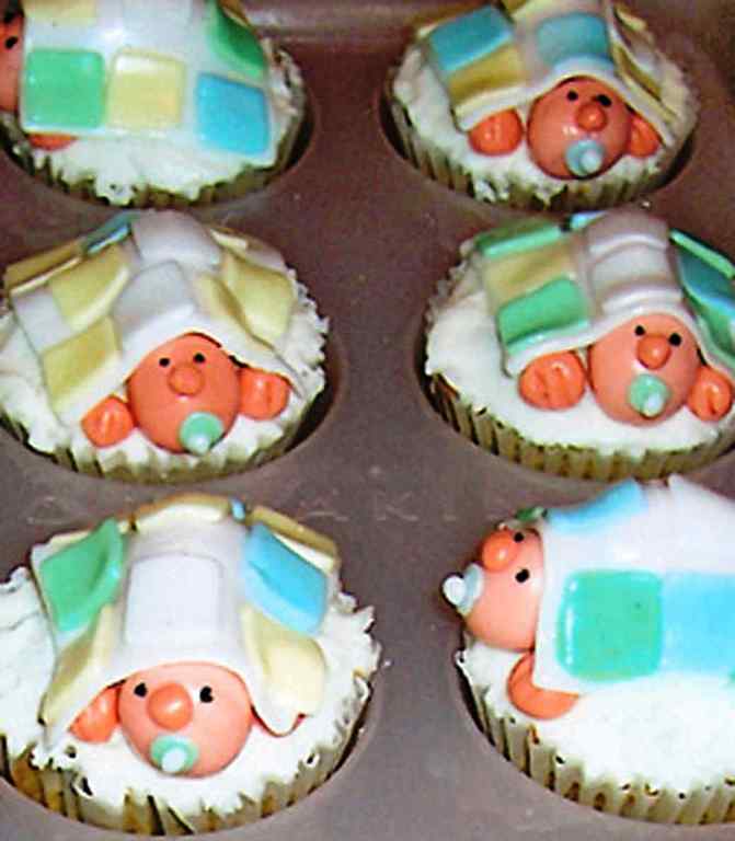 cupcake ideas for baby shower   