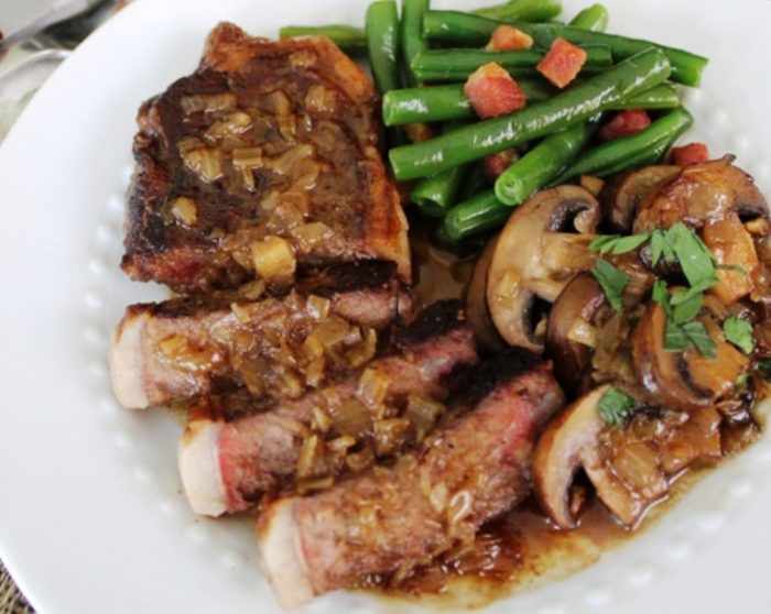 Steak au poivre