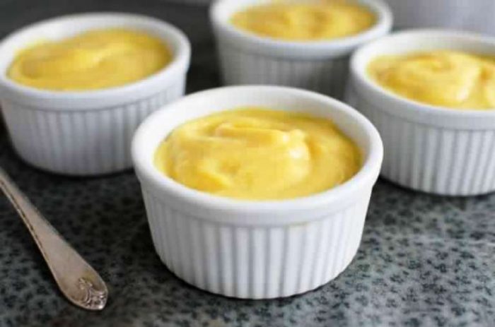 Creamy homemade vanilla pudding
