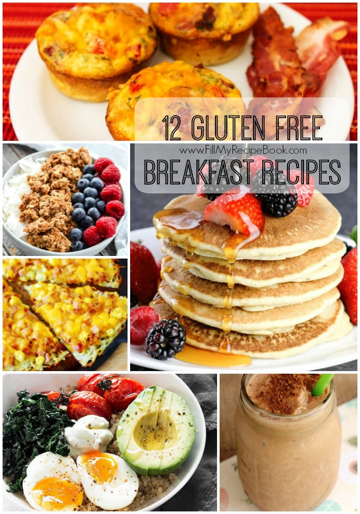 12 Gluten Free Breakfast Recipes - Fill My Recipe Book